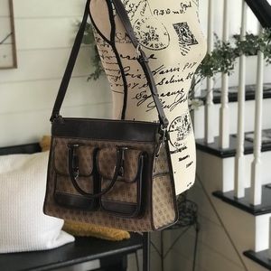 DOONEY & BOURKE SignatureFabric Double Pocket Tote